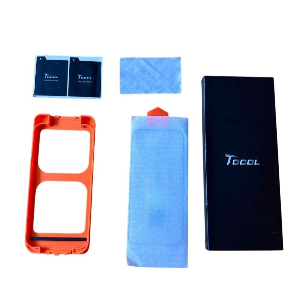 TOCOL Privacy Tempered Glass Screen Protector for iPhone 15 Pro Max 1 Pack